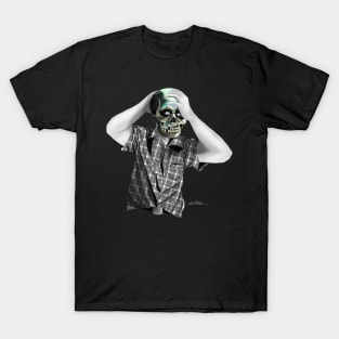 Skull Mask - colour splash T-Shirt